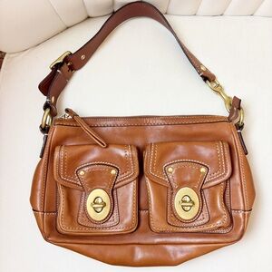 Brown Leather Shoulder Bag